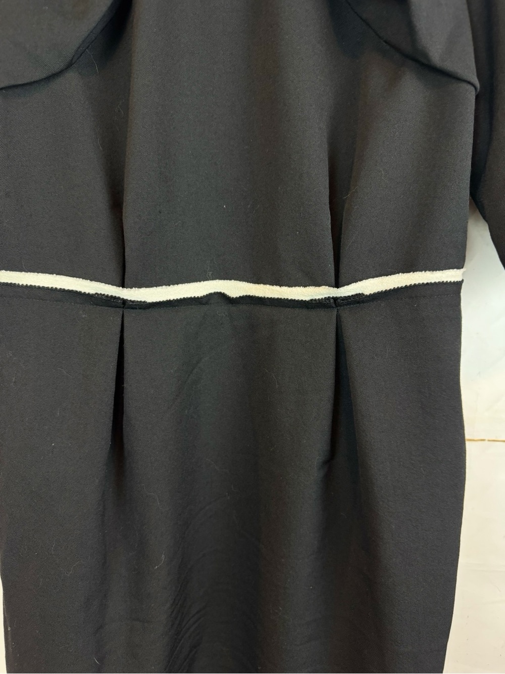 3.1 Phillip Lim | Black Cocktail Dress with Large Front Bow Detail, 6 - Picture 3 of 10